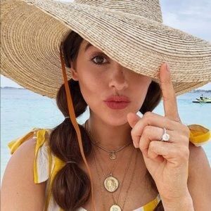 Free People x Brixton Jaya Straw Hat Size XS/S